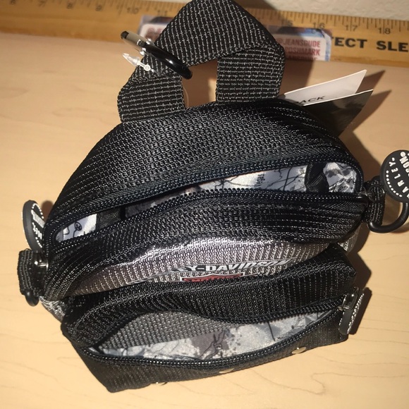 Mini Harley Davidson Backpack Rust / Black Genuine - Picture 5 of 9